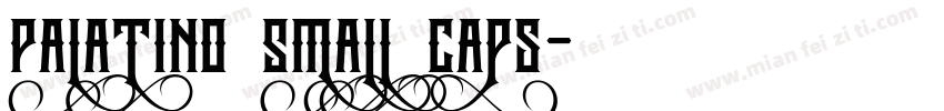Palatino Small Caps字体转换